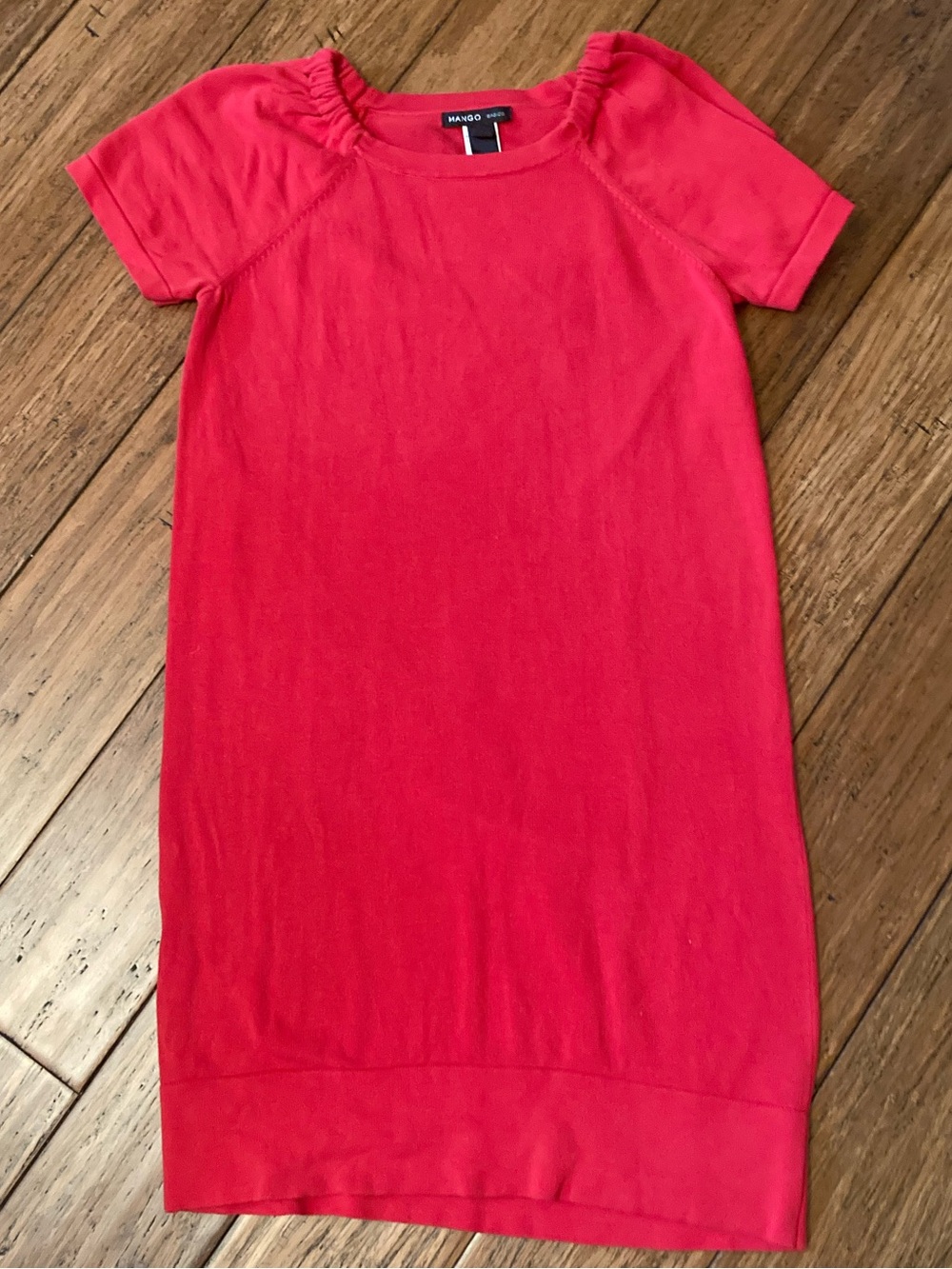 Mango Basics Scarlet Knit dress